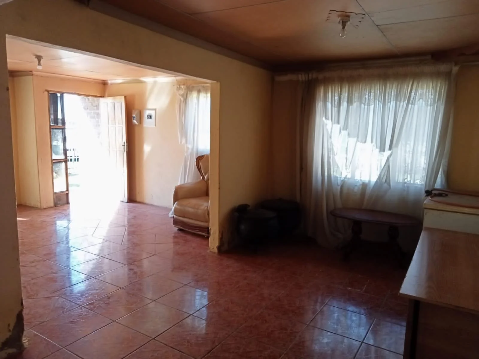 Church with residential house for sale.