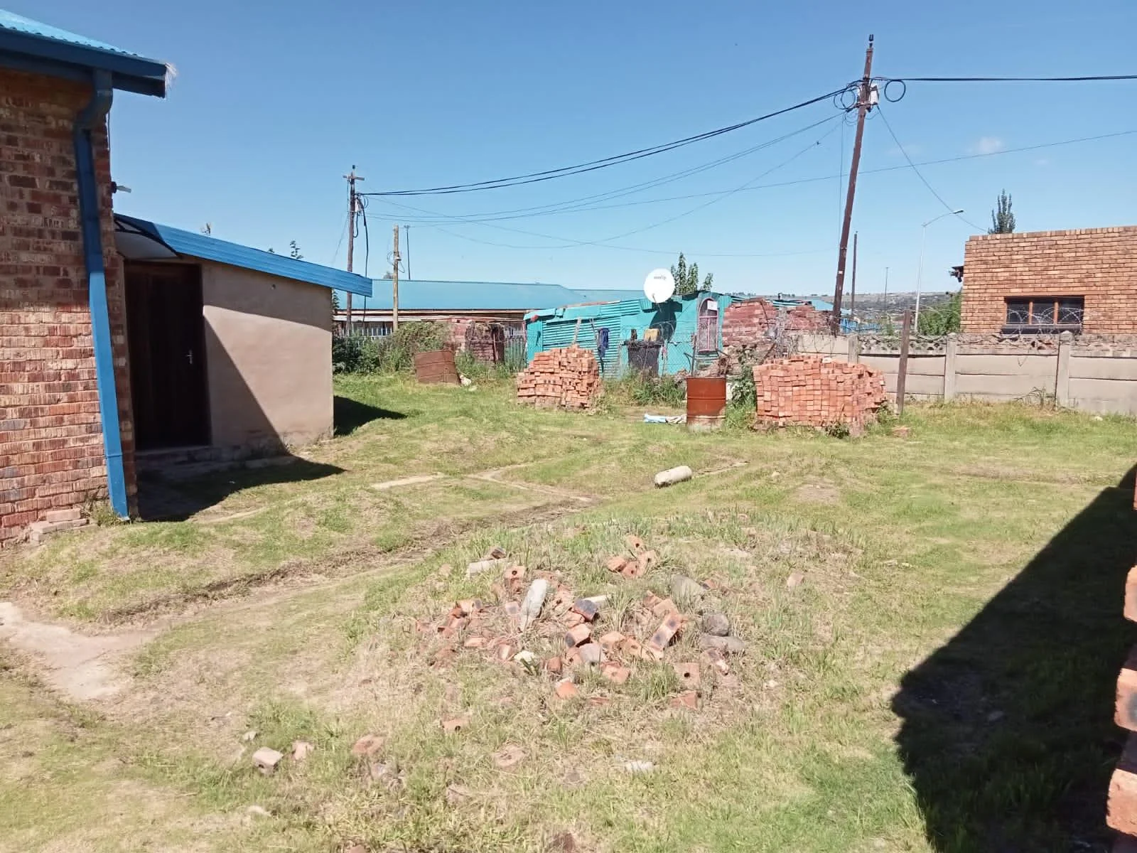 Church with residential house for sale.