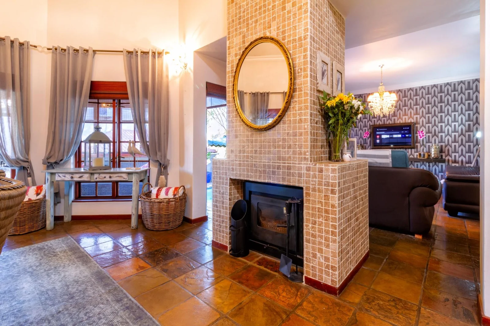 Three Bedrooms,  Off the Grid, Three Baths, Swimming Pool, Double Garage