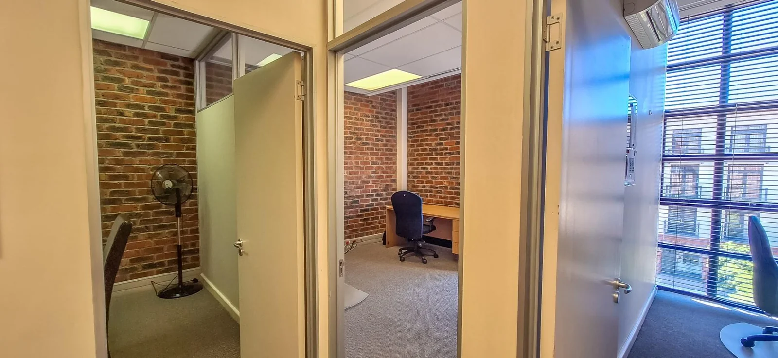 Furnished Office to rent from 1 August within a shared-office setting at Bosmans Crossing.