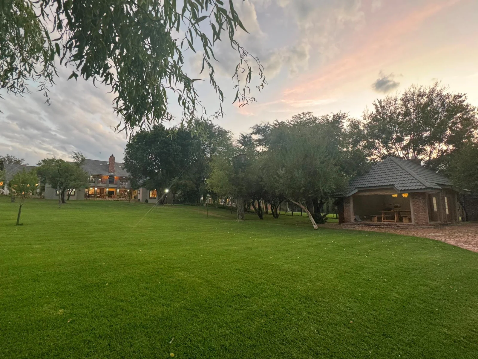 Paradise on the bank of a river