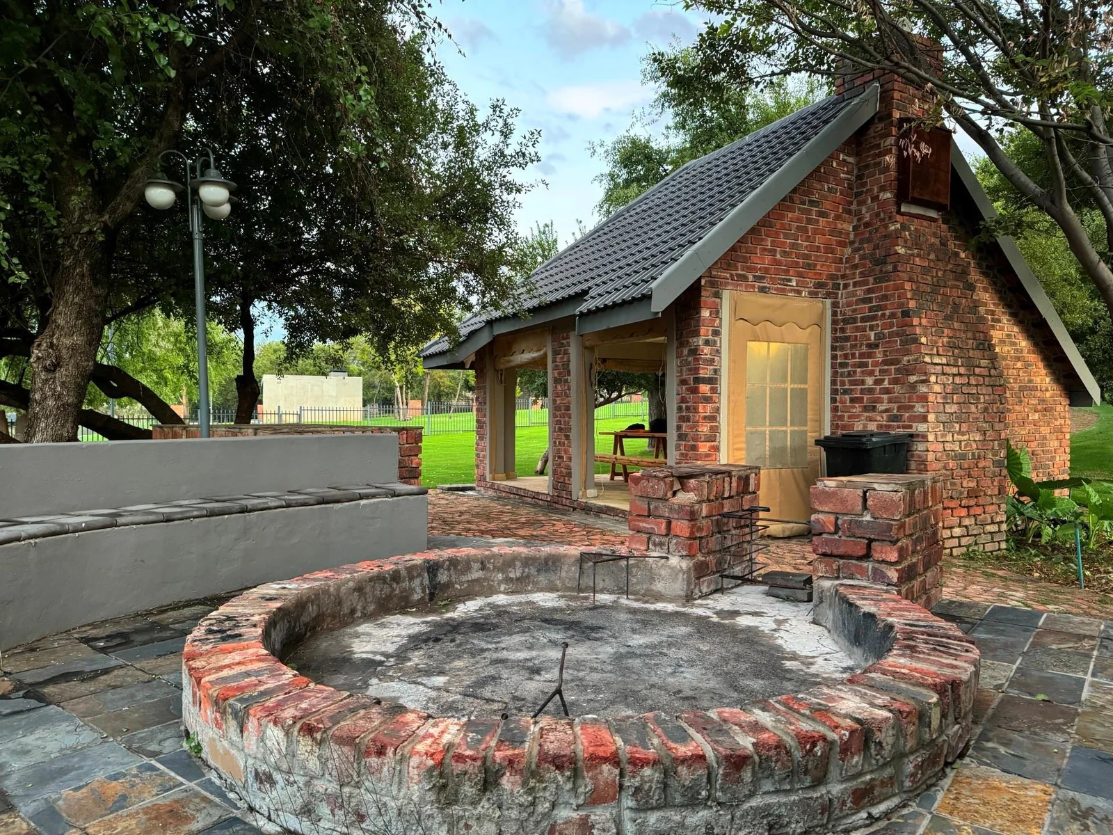 Paradise on the bank of a river