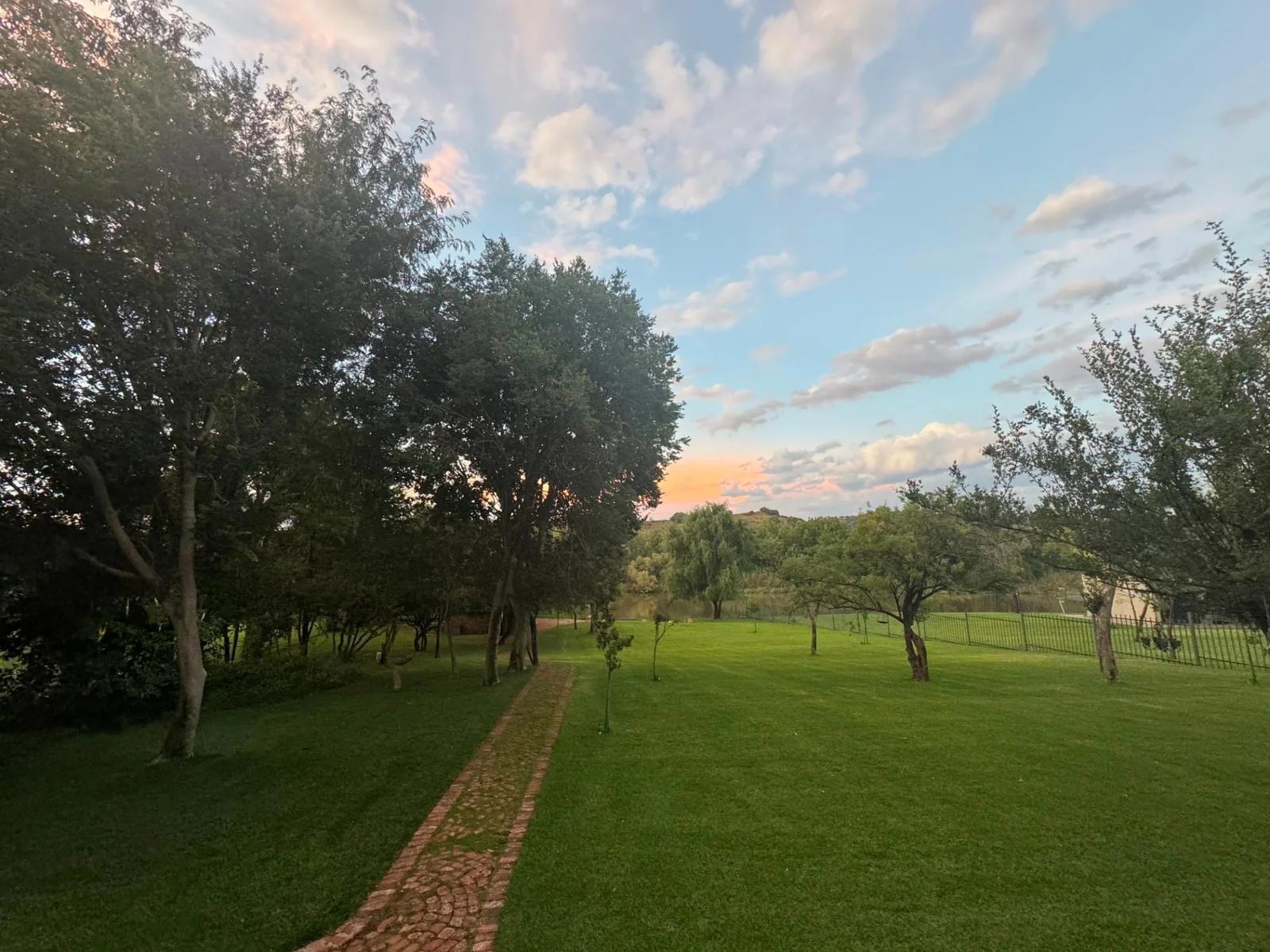 Paradise on the bank of a river