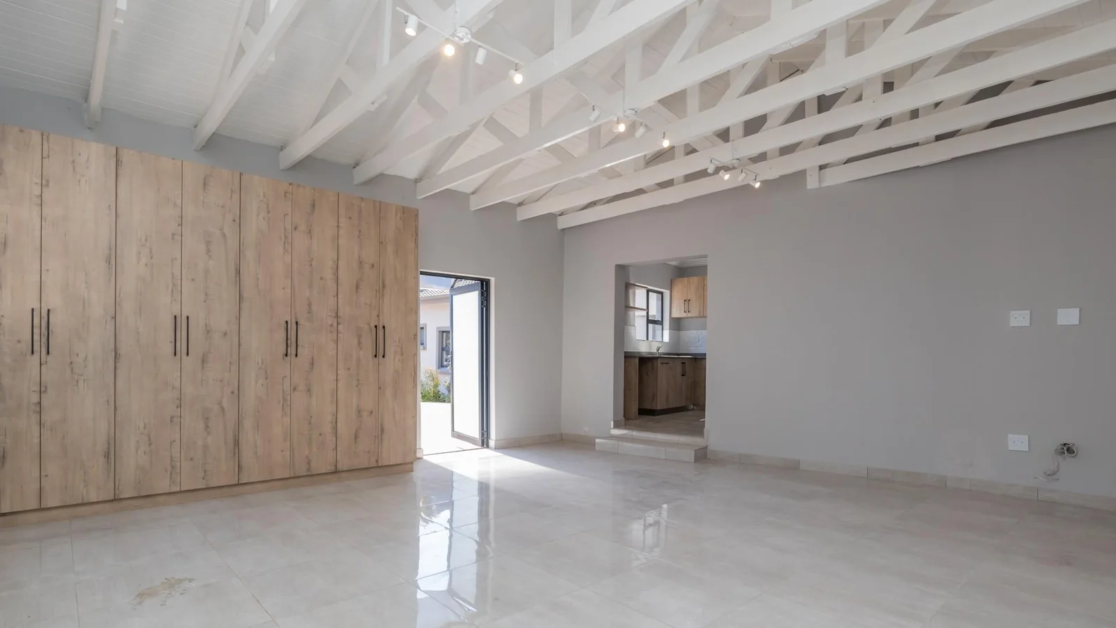 Large Bachelor apartment, separate kitchen