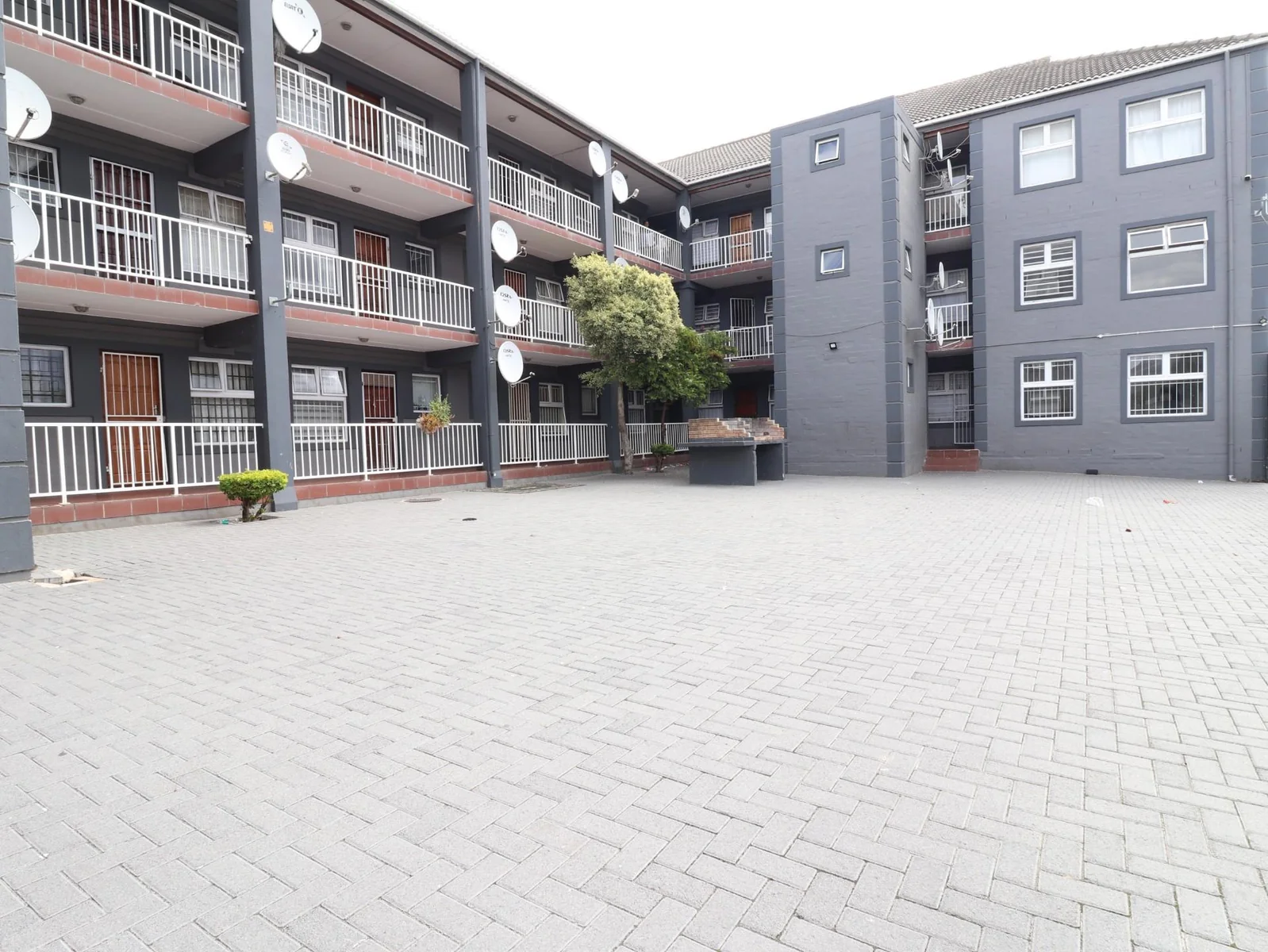 2 Bedroom Units with a Garage.