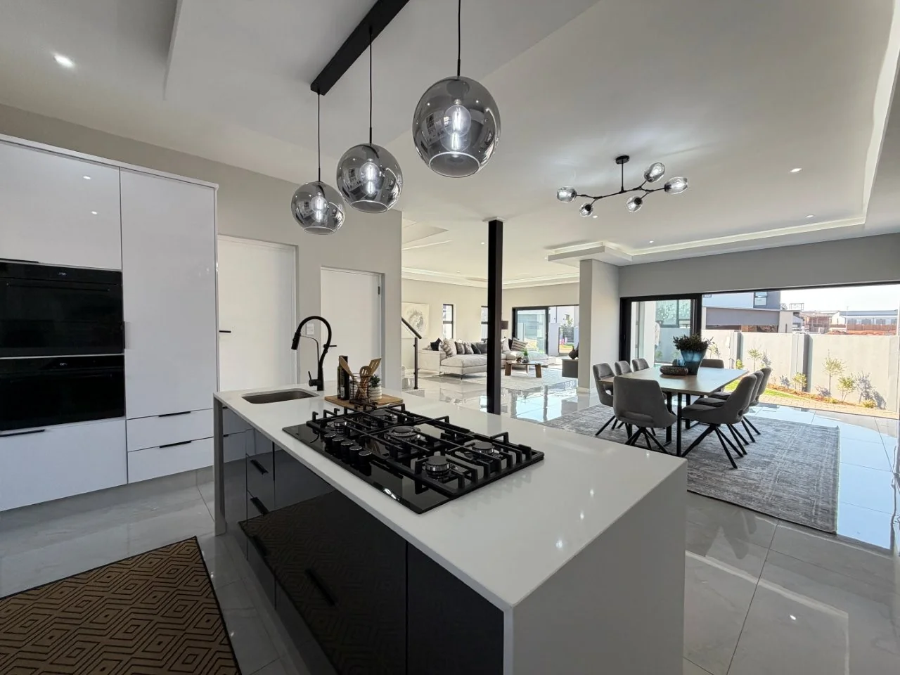 Brand-new modern TURNKEY PROPERTY AVAILABLE, on a corner stand  in Fountain Brook Estate.
