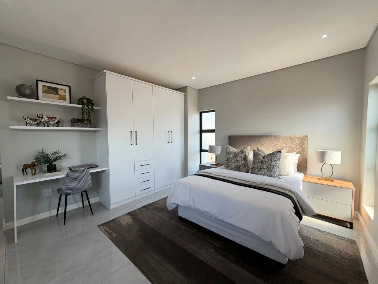 Brand-new modern TURNKEY PROPERTY AVAILABLE, on a corner stand  in Fountain Brook Estate.