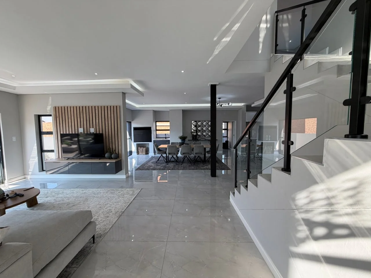 Brand-new modern TURNKEY PROPERTY AVAILABLE, on a corner stand  in Fountain Brook Estate.