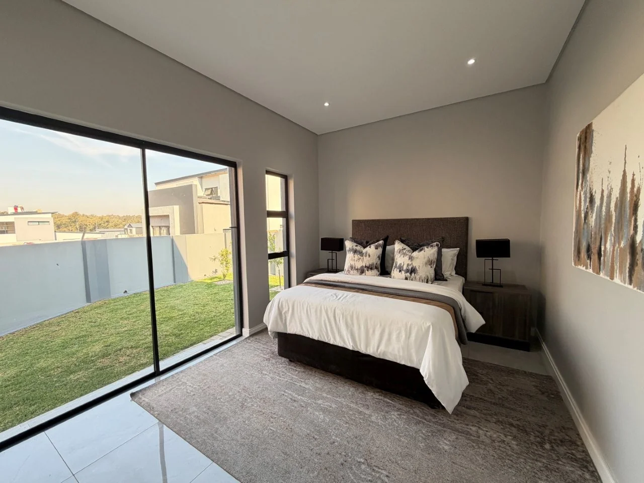 Brand-new modern TURNKEY PROPERTY AVAILABLE, on a corner stand  in Fountain Brook Estate.