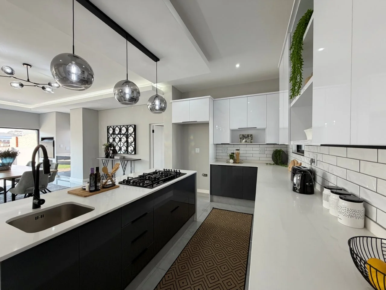 Brand-new modern TURNKEY PROPERTY AVAILABLE, on a corner stand  in Fountain Brook Estate.