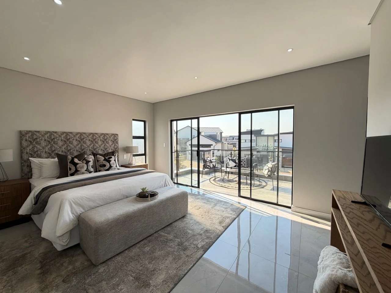 Brand-new modern TURNKEY PROPERTY AVAILABLE, on a corner stand  in Fountain Brook Estate.