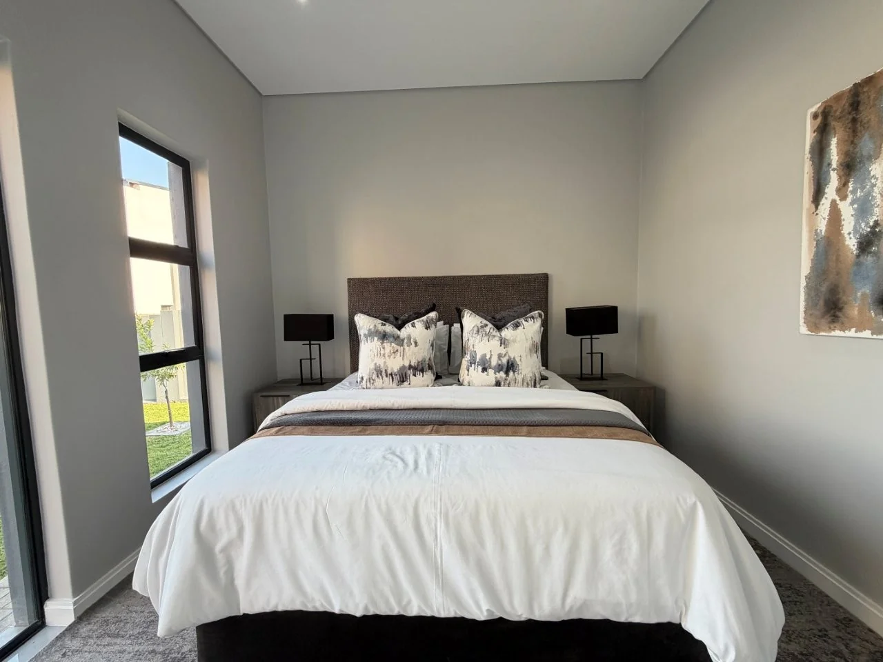 Brand-new modern TURNKEY PROPERTY AVAILABLE, on a corner stand  in Fountain Brook Estate.
