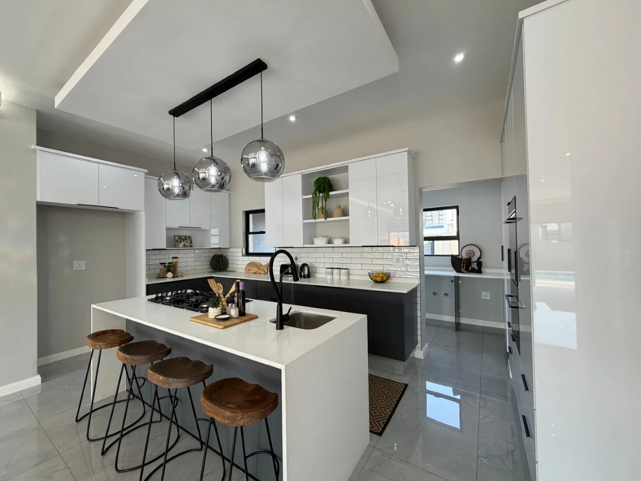 Brand-new modern TURNKEY PROPERTY AVAILABLE, on a corner stand  in Fountain Brook Estate.