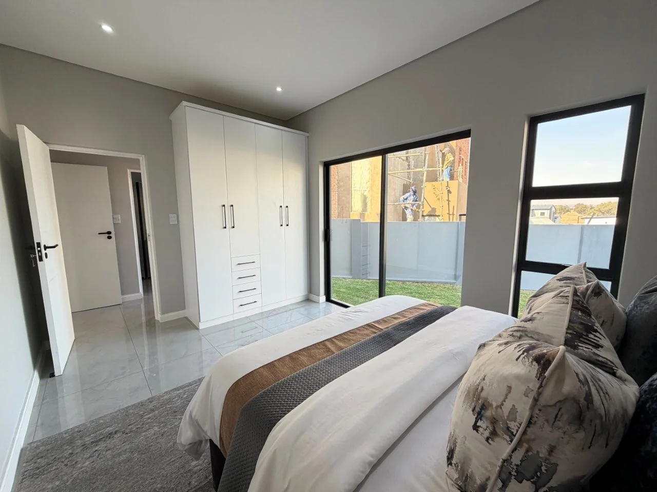 Brand-new modern TURNKEY PROPERTY AVAILABLE, on a corner stand  in Fountain Brook Estate.