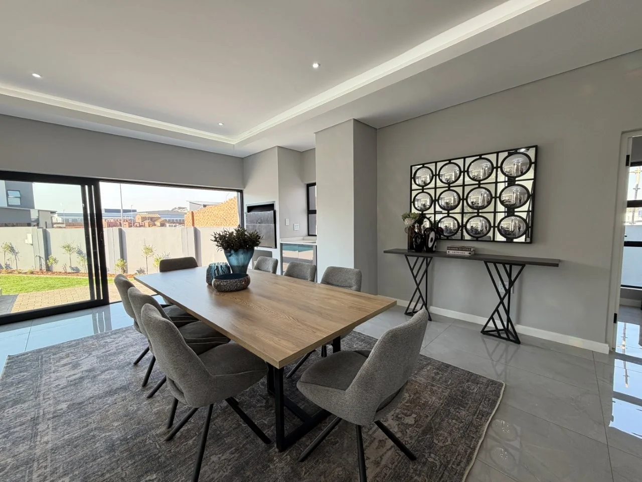 Brand-new modern TURNKEY PROPERTY AVAILABLE, on a corner stand  in Fountain Brook Estate.