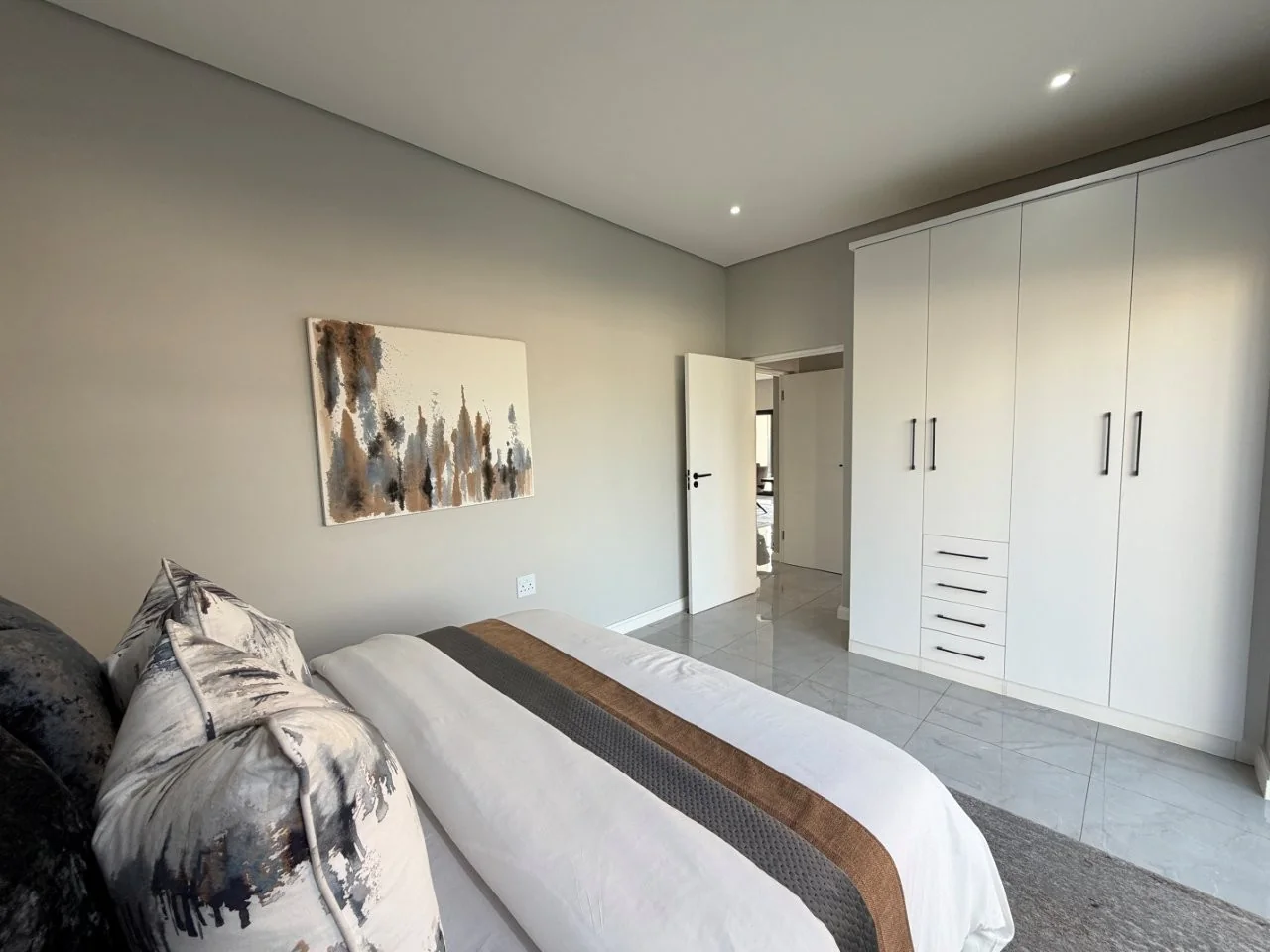 Brand-new modern TURNKEY PROPERTY AVAILABLE, on a corner stand  in Fountain Brook Estate.