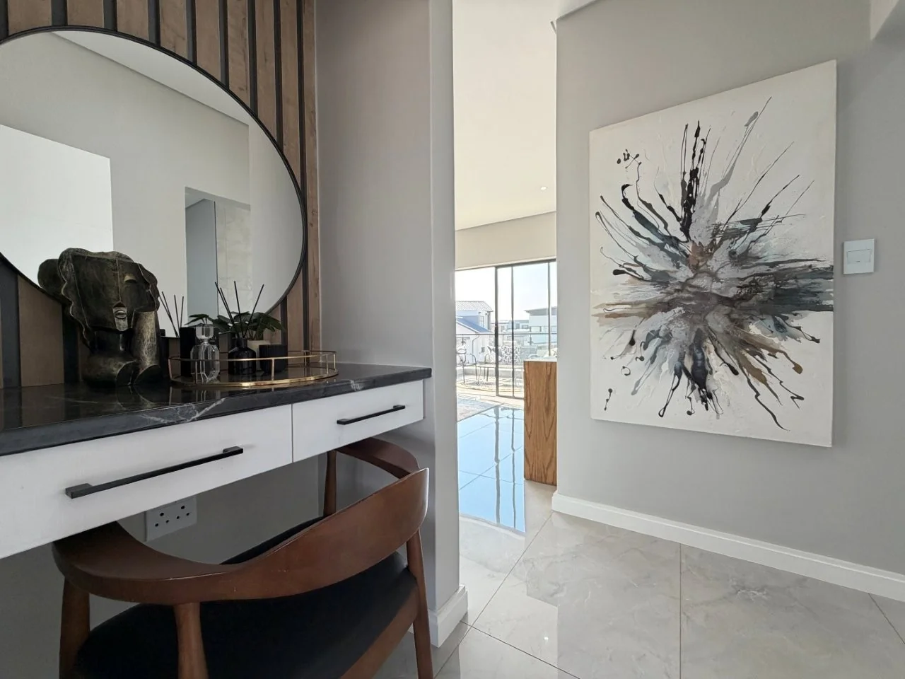 Brand-new modern TURNKEY PROPERTY AVAILABLE, on a corner stand  in Fountain Brook Estate.
