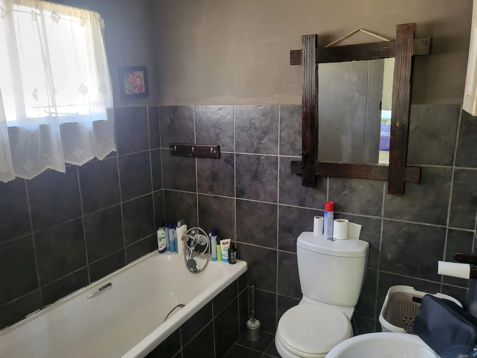 Reduced to sell!!  Well located family home with flatlet, swimming pool and salon area, for sale in Risiville.