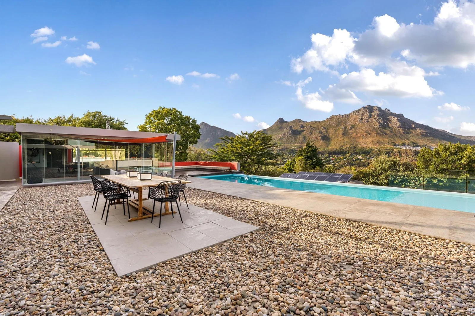 Hout Bay’s most complete family estate – tennis, cottage, solar, elevator – irreplaceable at this price.