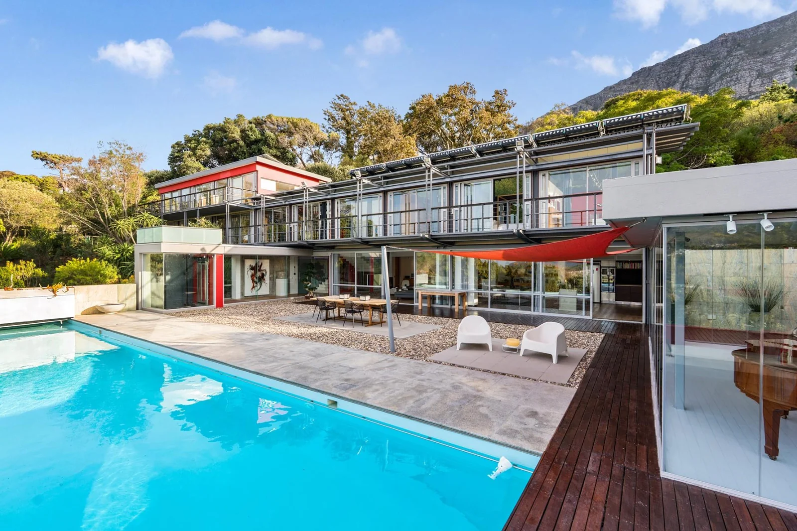 Hout Bay’s most complete family estate – tennis, cottage, solar, elevator – irreplaceable at this price.