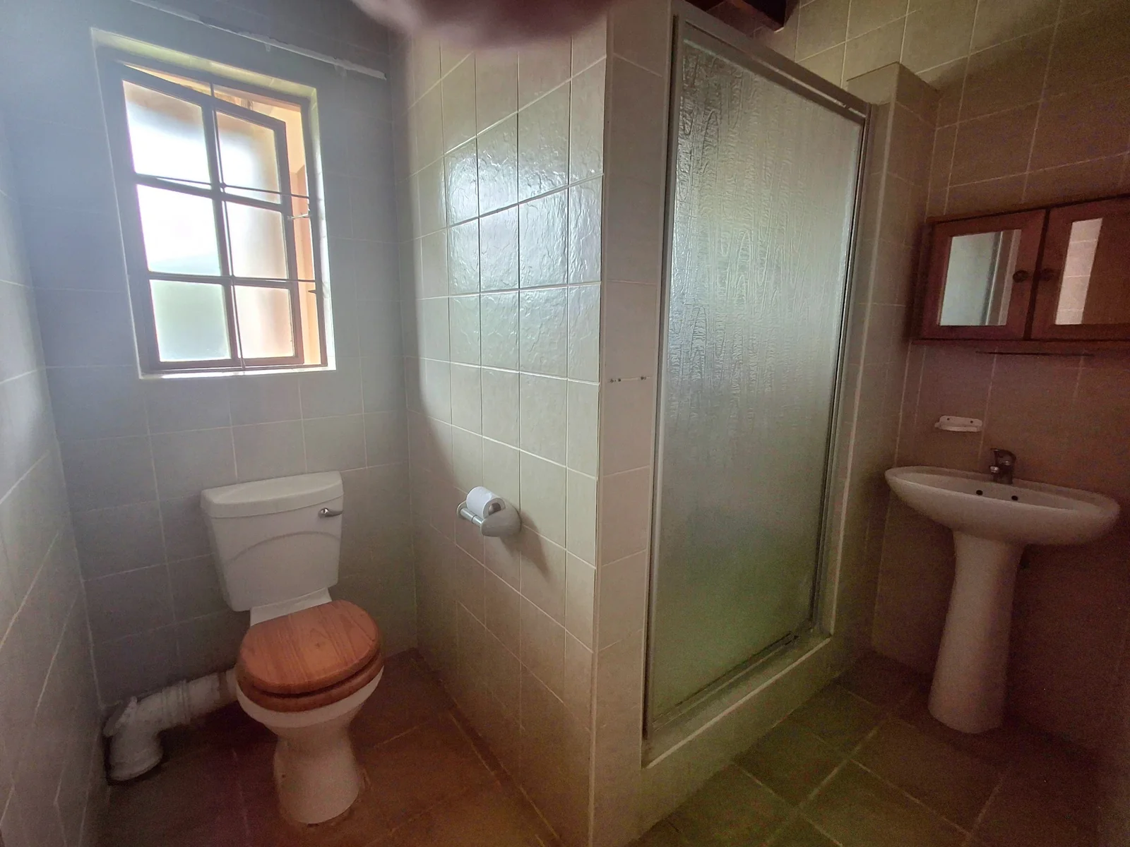 Thatched roof and warm wood interior