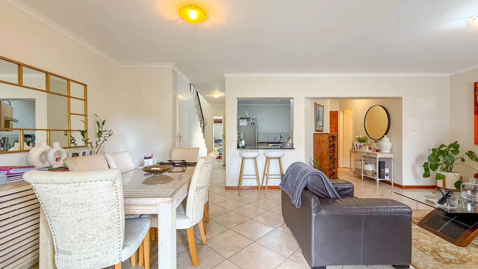Stylish 3-Bed Duplex with Double Garage + Louvered Patio