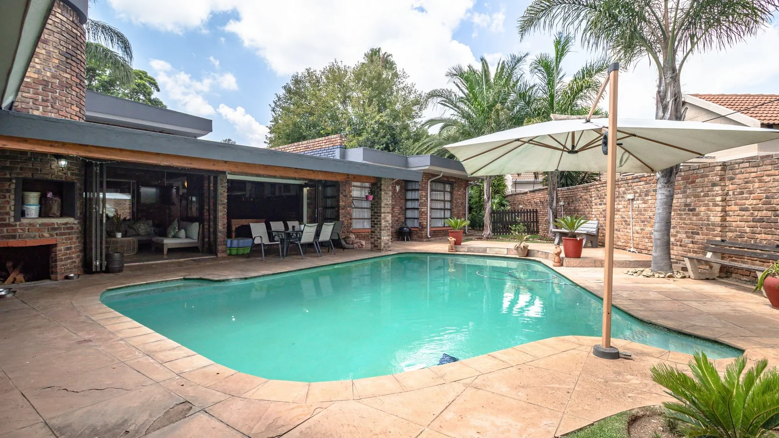 Expansive Family Home with Solar Power, Borehole and Exceptional Entertainment