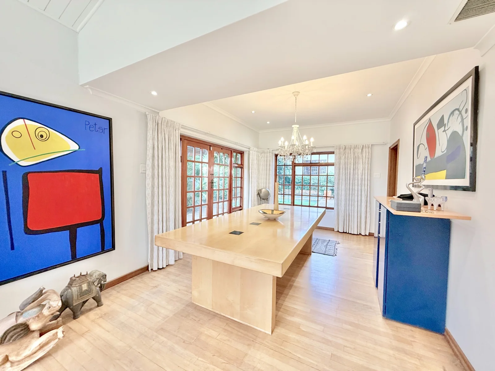 Characterful and spacious four bedroom family home, including self-contained flat, on double plot.