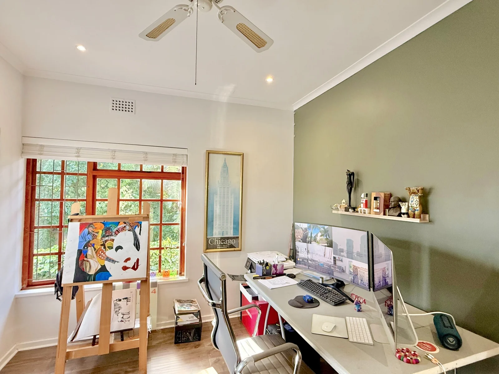 Characterful and spacious four bedroom family home, including self-contained flat, on double plot.