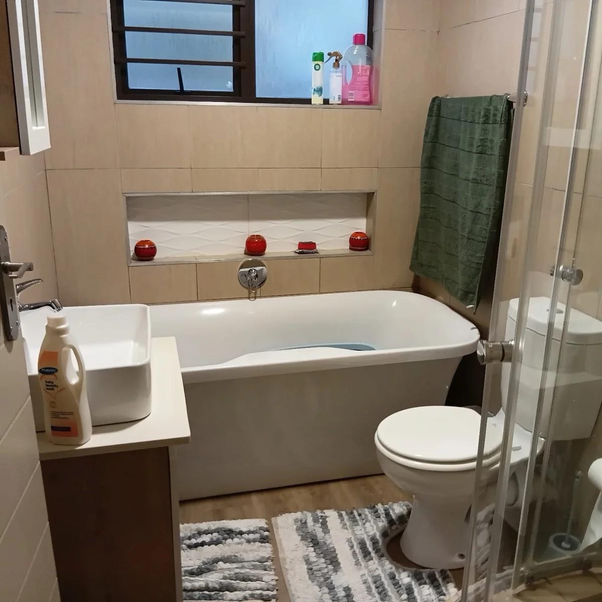 Modern, pristine, cluster gated apartment