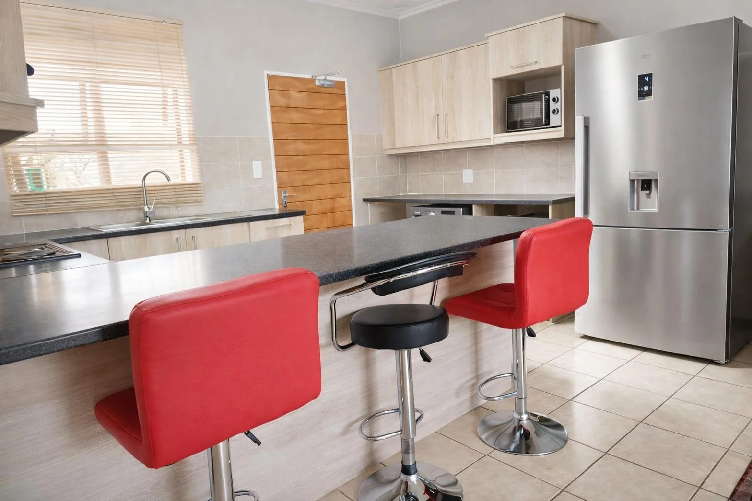 Fabulously maintained unit and Complex, 1st Floor with patio.