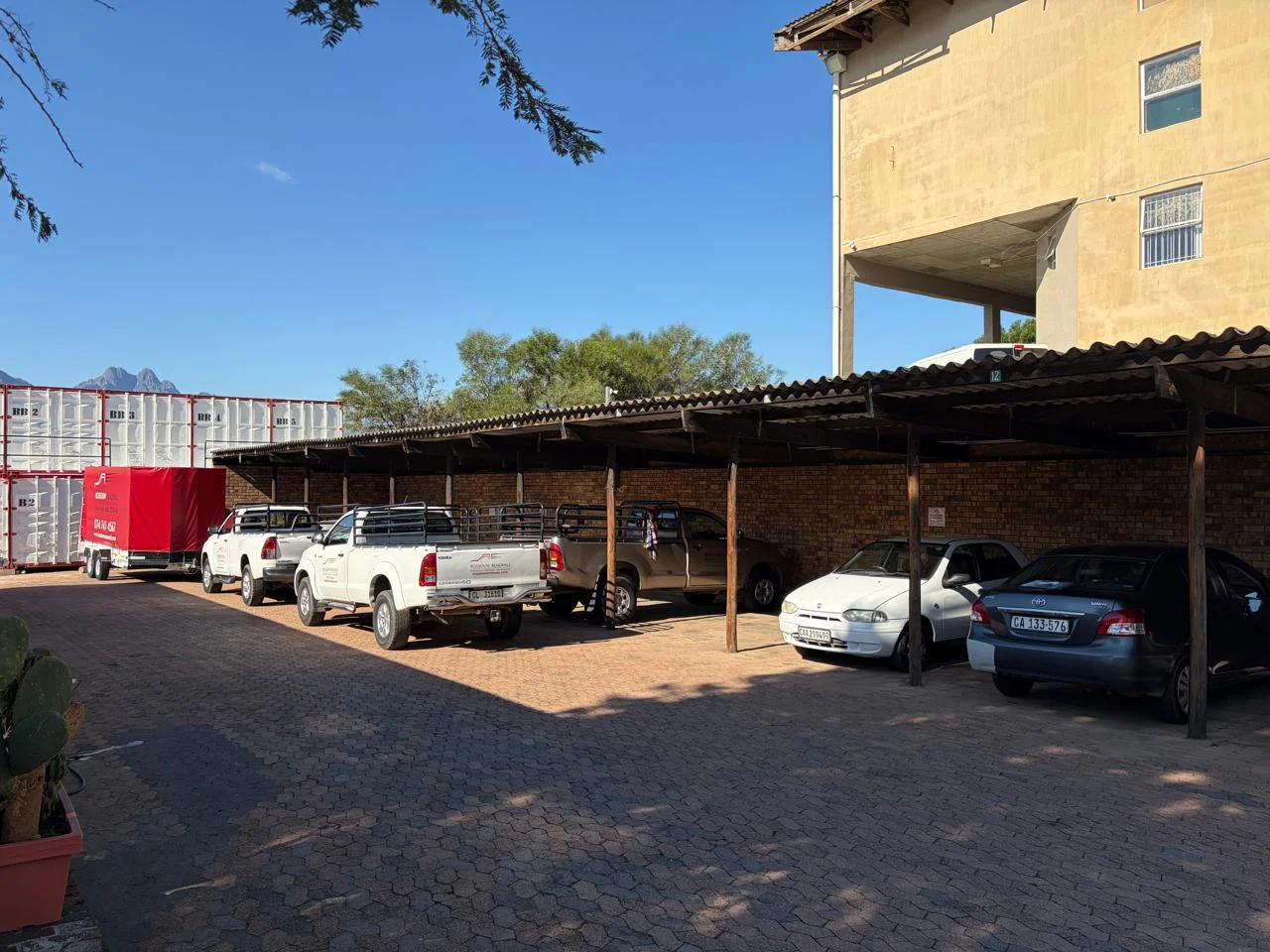 Secure offices, just under 200sqm, available to rent in Plankenburg Industrial Park, Stellenbosch