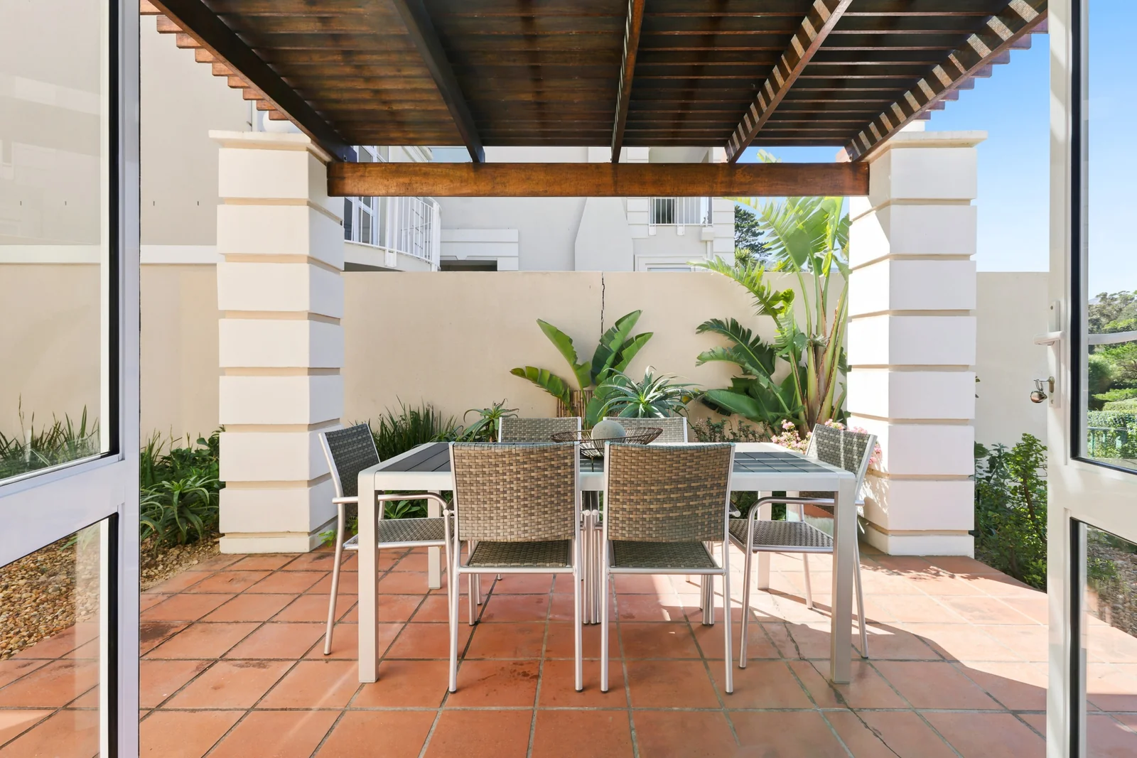 Unique Offering - two adjacent Properties, a 4 bedroom home and adjacent plot of land, in Elevated Security Estate!