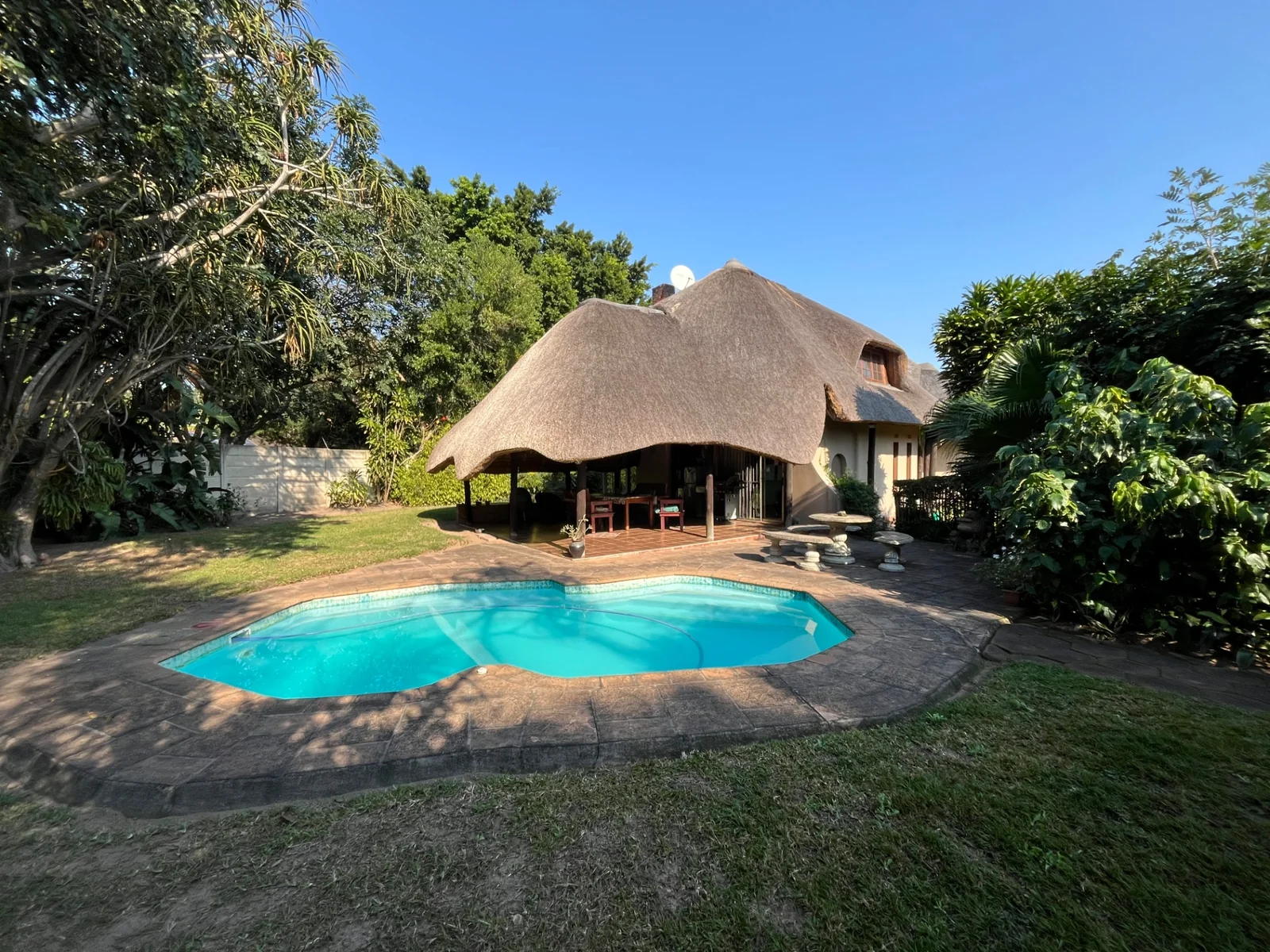 Thatched home for sale in Golfview Park