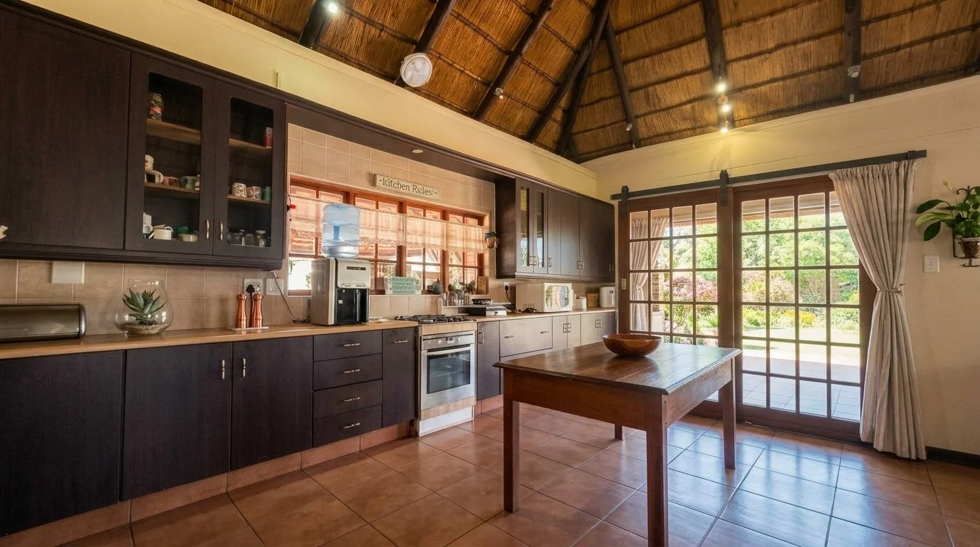 Spacious 3 Bedroom Thatch Home on a Generous Corner Stand