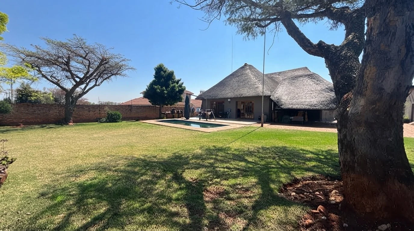 Spacious 3 Bedroom Thatch Home on a Generous Corner Stand