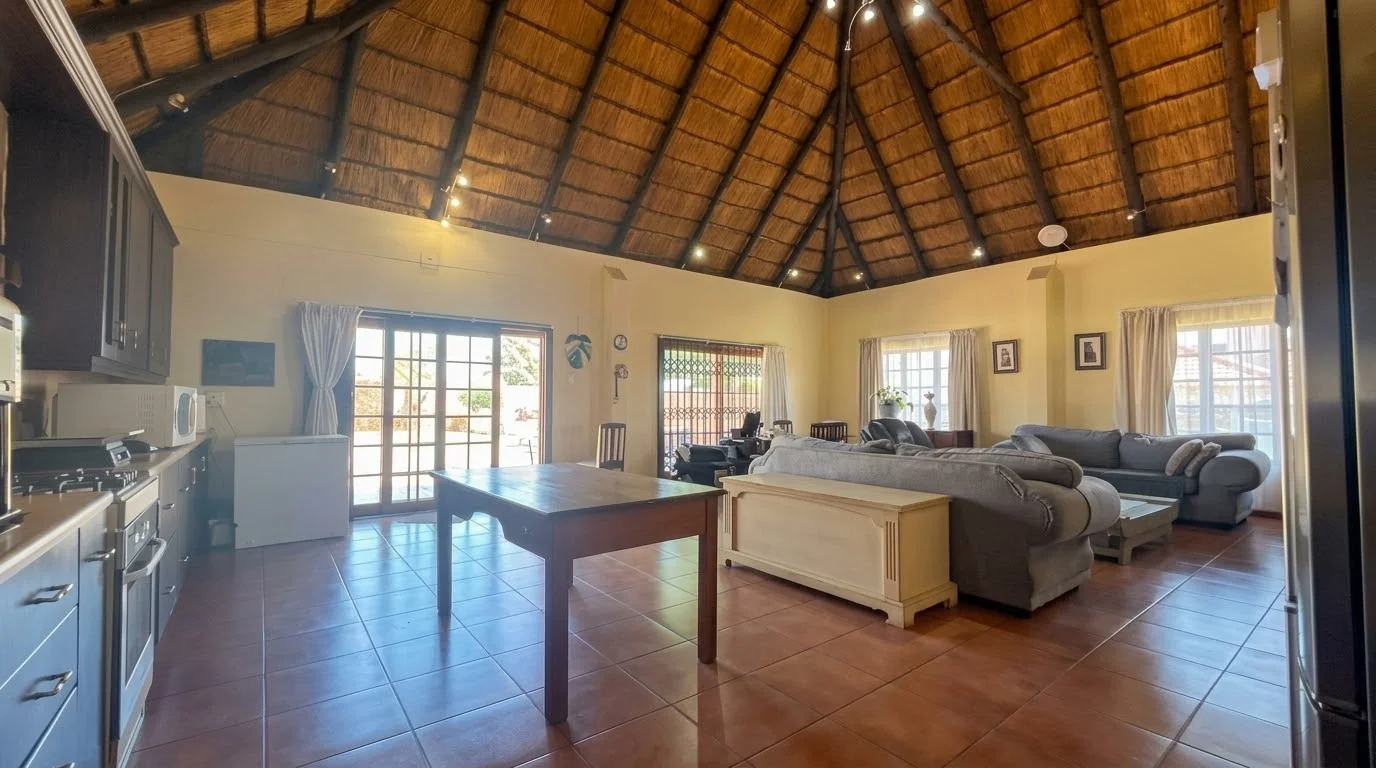 Spacious 3 Bedroom Thatch Home on a Generous Corner Stand