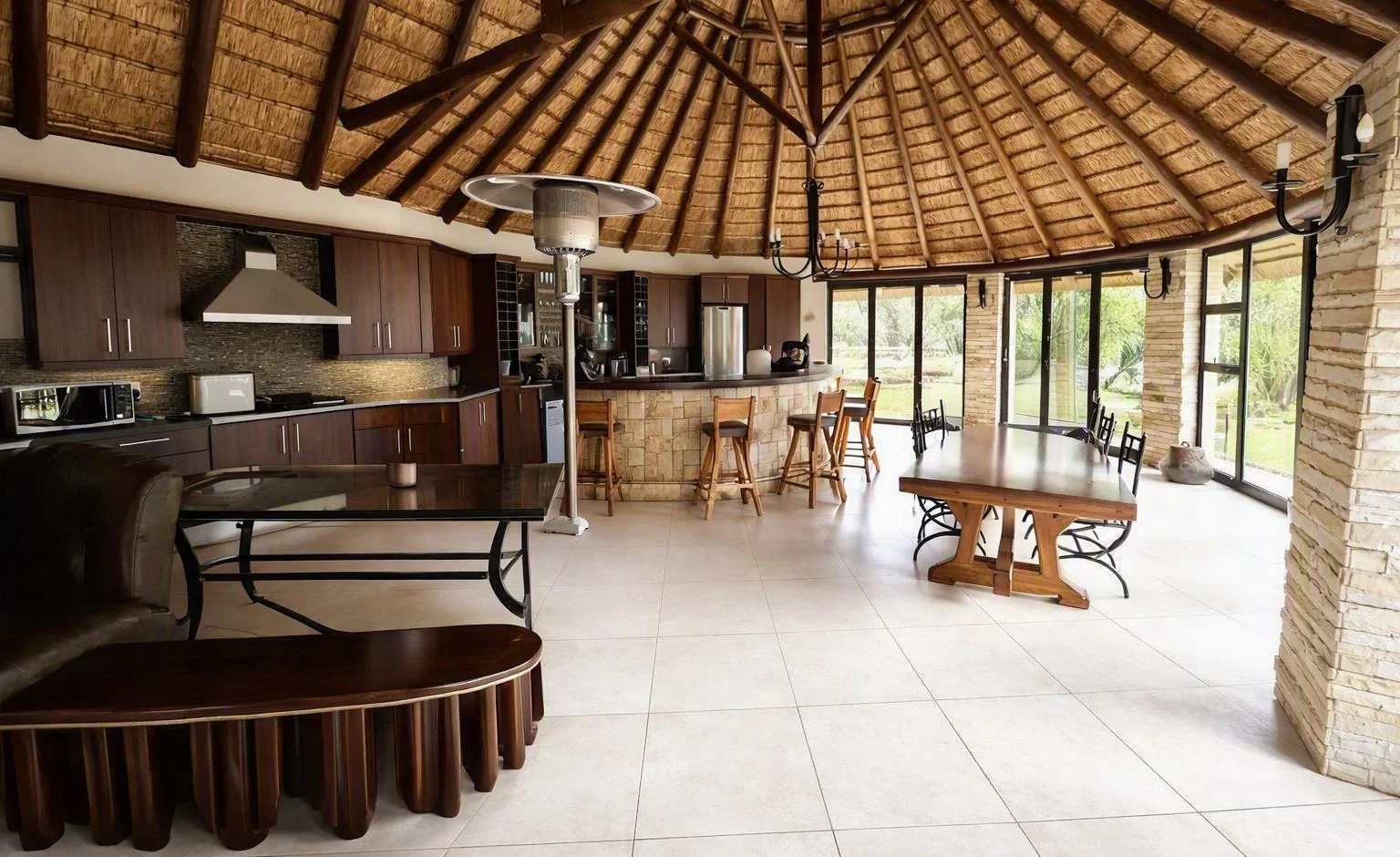 A Luxurious Bush Retreat in the sought after Marekele Eco Estate , Thabazimbi, just waiting for the Fortunate Family to live your Best Life.