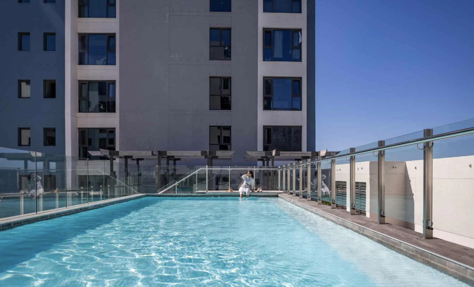 Two-Bedroom, 18th floor ocean-view apartment at Harbour Arch.