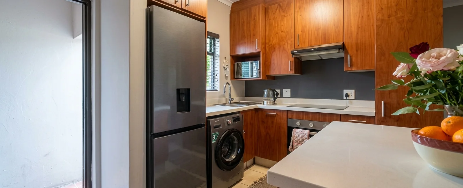 Charming & Modern 1 bed,1 bath Garden Apartment in a Secure Nature Reserve Estate