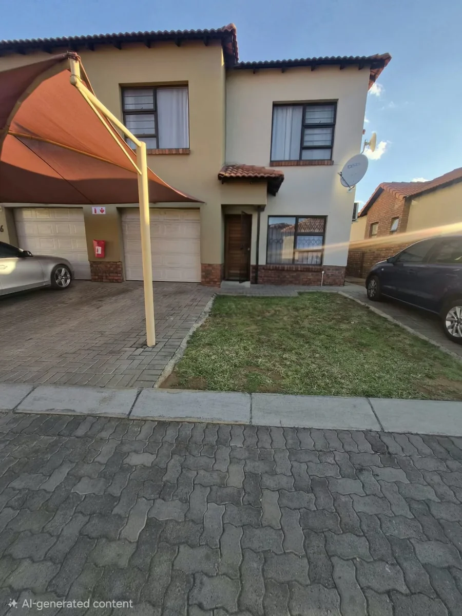 3 Bedroom Duplex in Waterval East
